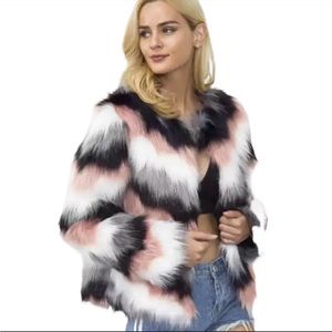 Faux Fur Jacket